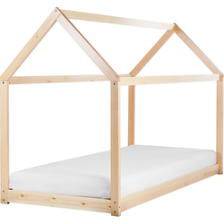 TOSSE - Kinderbed - Lichthout - 90 x 200 cm - Dennenhout