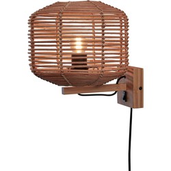 Wandlamp Tanami - Rotan - Ø25cm