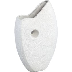 PTMD Fabiol White ceramic organic statue with hole
