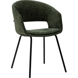Kick eetkamerstoel Mette - Groen