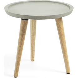 Kave Home - Lucy bijzettafel Ø 40 cm