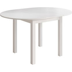 Meubella - South - Eetkamertafel - Wit