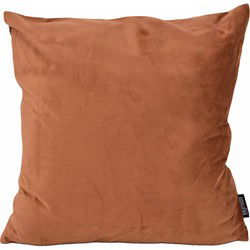 Velvet Bruin | 45 x 45 cm | Kussenhoes | Velvet/Polyester