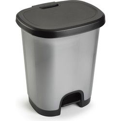 PlasticForte Pedaalemmer - 27L - 38 x 32 x 45 cm - prullenbak - Pedaalemmers