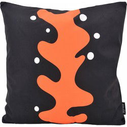 Sierkussen Black Coral | 45 x 45 cm | Katoen/Polyester