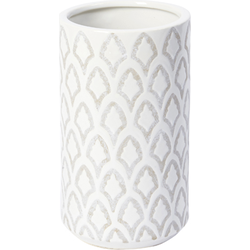 Decoratieve witte zandsteenvaas H24