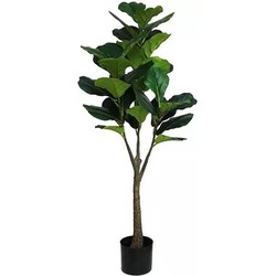 Ficus Lyrata 122 cm kunstplant - Buitengewoon de Boet