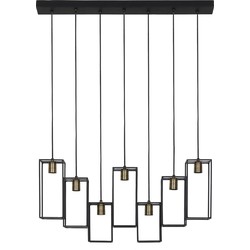 Hanglamp Marley - Zwart - 84x15x57cm - 7L