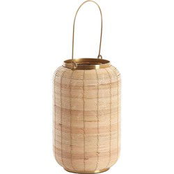 Windlicht Vivaro - Bruin - 16.5x16.5x27cm