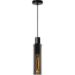 Lanzo hanglamp diameter 10 cm 1xE27 gerookt