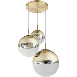 Klassieke hanglamp Varus - L:51cm - E27 - Metaal - Goud