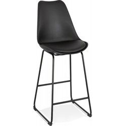 CHOKO halfhoge snackkruk 48x55x109 cm Zwart