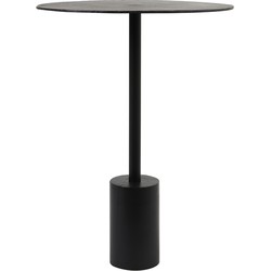 D - Light & Living - Bijzettafel MOLO - Ø40x55cm - Zwart