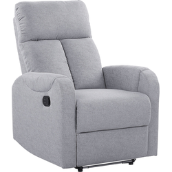 Beliani SOMERO - TV-fauteuil-Zwart-Polyester