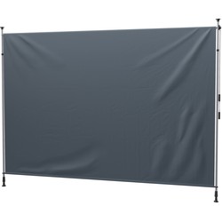 4goodz Outsunny Verticale Zonwering Verticale Luifel 350B x 221-311H cm - Grijs