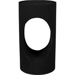 Dutchbone Sai Bijzettafel Rond 30 cm Metaal Zwart