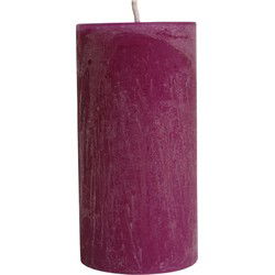 PTMD Kaars New Rustic Outdoor - 15x15x30 cm - Parrafin - Orchid