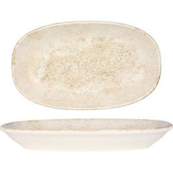 Bonna Serveerschaal - Nacrous - Porselein - 24x14 cm - set van 2