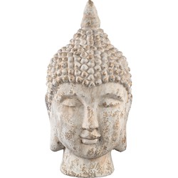 PTMD Sema Boeddha Standbeeld - 25 x 25 x 50 cm - Cement - Bruin