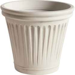 Beliani MAIZE - Plantenbak voor buiten-Beige-Polyresin