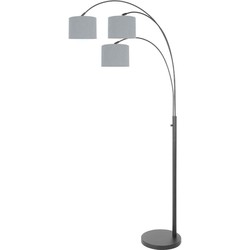 Steinhauer vloerlamp Sparkled light - zwart -  - 3945ZW