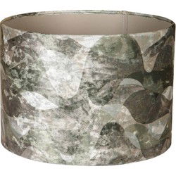 PTMD Mocca Lampenkap - 30x30x21 cm - Textiel - Groen