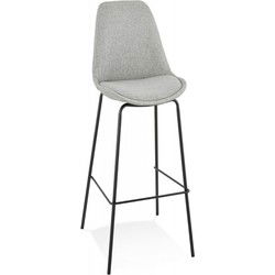 ALOE Barkruk 49x45x115 cm Grijs