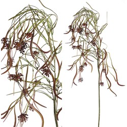 PTMD Twig Plant Weeping Kunsttak - 52 x 35 x 111 cm - Groen