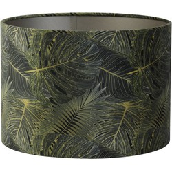 Light & Living - kap - Amazone - groen - textiel - Ø 25cm - E27 - 2225617