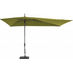 Stokparasol Asymetriq Asymetrique Sideway 360 x 220 cm sage green zonwering