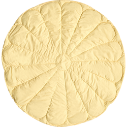ELIZJUM - Kinderspeelkleed - Geel - 110 x 110 cm - Katoen