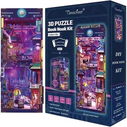 Tone-cheer Book Nook Cyber City DIY Modelbouw Knutselen