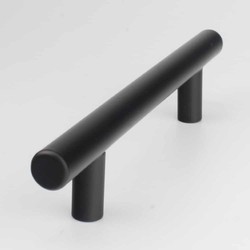 Deurgreep Marita - zwart - 96 mm - Industrieel - Handgreep - Kastgreep - Ladegreep