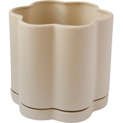 Home Delight Bloempot Nala beige - Default Title