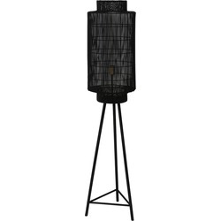Light & Living - Vloerlamp GRUARO  - 32x32x150cm - Zwart
