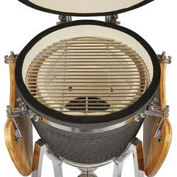 Buccan BBQ - Kamado barbecue - Sunbury Smokey Egg - Large 16'' - Zwart - Ei