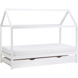 Beliani CRILLON - Kinderbed-Wit-Dennenhout