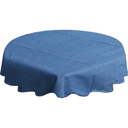 Blauwe tafelkleden/tafelzeilen 160 cm rond - Tafelzeilen