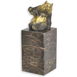 BRONZEN BEELD VAN EEN PANDA