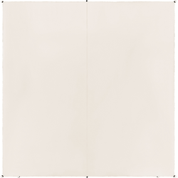 Beliani LUKKA - Schaduwdoek-Wit-Polyester