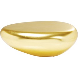 Kare Salontafel Pebble Gold