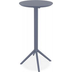 Opvouwbare statafel GIMLI 60 BAR 60x60x108 cm Grijs