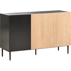 Beliani BLYTHE - Sideboard-Zwart-MDF