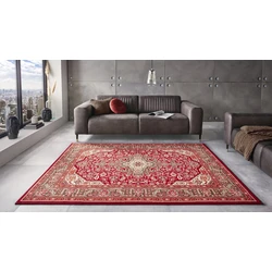 Klassiek vloerkleed - Laagpolig - Isfahan - Rood - 120 X 170 CM