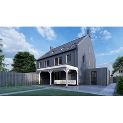 Trendhout | Aanbouwveranda Ancona | 5000x3300 | Combinatie 1