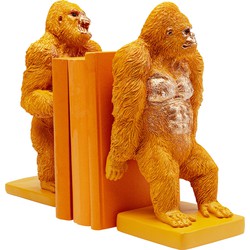 Kare Boekensteun Gorilla Orange (set van 2)