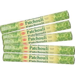 Geurstokjes wierook Patchouli - 100x stokjes - 25 cm lang - Wierookstokjes