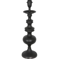 Anne Light and home tafellamp Lyons - zwart - metaal - 15,5 cm - E27 fitting - 3467ZW
