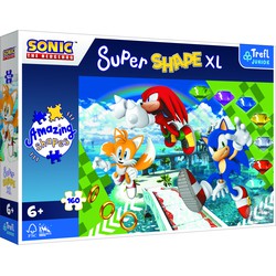 Trefl Trefl Trefl - Puzzles - 160 XL Super Shape" - Happy Sonic / SEGA Sonic The Hedgehog_FSC Mix 70%"