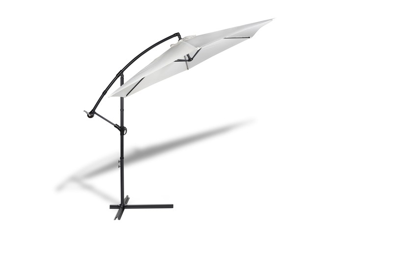 Hangende parasol 300cm - creme - Lifa Living  - 